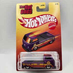 Hot Wheels VW Volkswagen T2 Pickup Purple HW The Hot Ones 2/8